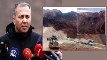 Bakan Yerlikaya'dan İliç açıklaması: "3,5 milyon metre küplük yeni toprak kayması riski var!"