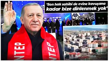Cumhurbaşkanı Erdoğan: "Seçim gündeminin deprem gündeminin önüne geçmesine asla izin vermedik!"