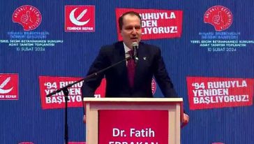 Fatih Erbakan açıkladı! Yeniden Refah Partisi'nin İstanbul, Ankara ve İzmir adayları belli oldu!
