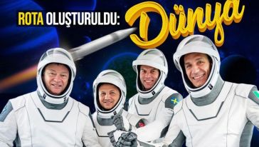 SpaceX duyurdu! İlk Türk astronot Alper Gezeravcı yurda dönüyor..!