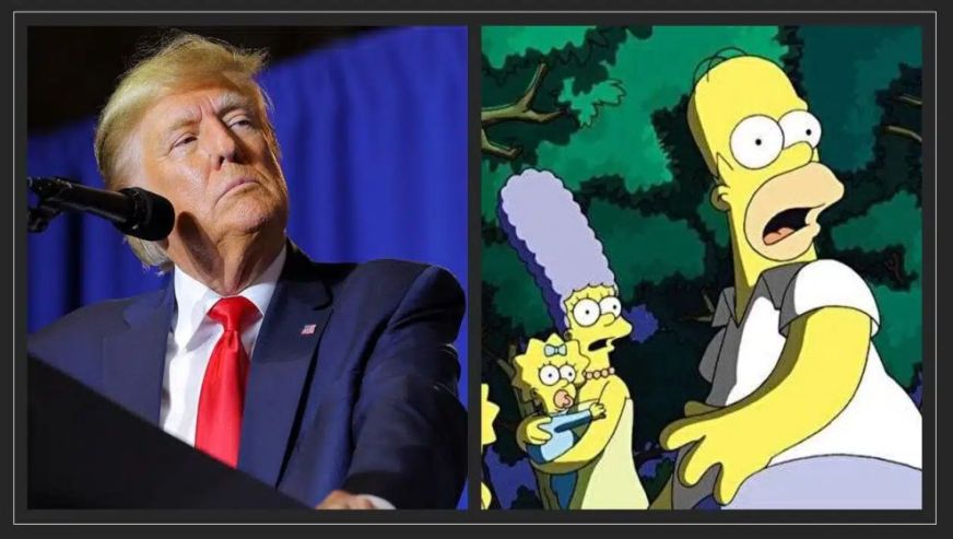 Donald Trump yeniden seçilecek mi? Simpsonlar'dan olay yaratan ABD seçim tahmini!
