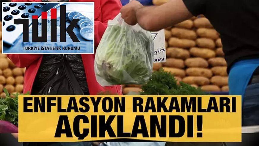ENAG'ın ardından TÜİK de 'Ocak Ayı' enflasyon rakamlarını açıkladı...