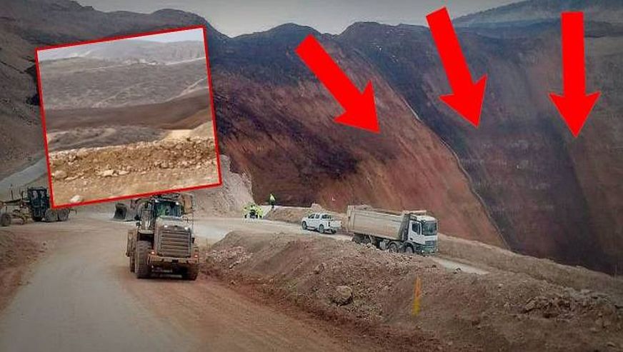 Erzincan'da altın maden ocağında toprak kayması... Göçük altında işçilerden haber alınamıyor!