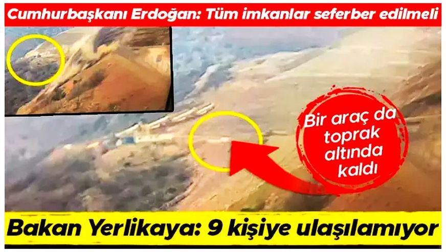 Erzincan'da maden ocağında toprak kayması! Bakan Ali Yerlikaya: 