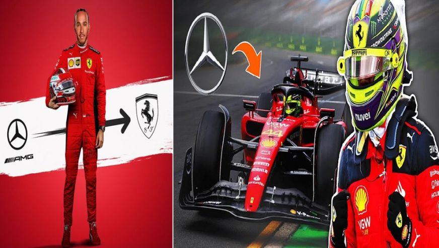 Formula 1'de yılın transferi... Lewis Hamilton artık Ferrari için yarışacak!