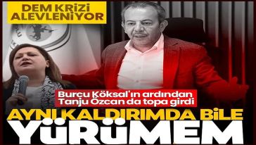 Burcu Köksal'ın ardından Tanju Özcan da topa girdi: "DEM'lilerle aynı kaldırımda bile yürümem..."