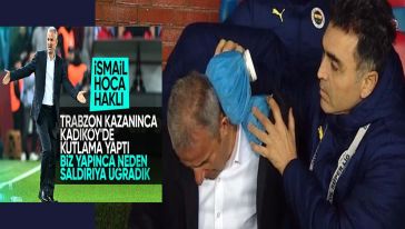 Fenerbahçe'de İsmail Kartal'dan Trabzonspor maçı sonrası yaşanan olay hakkında açıklama: 
