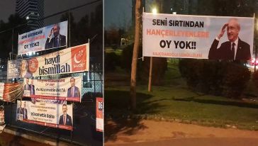 İstanbul'da gündem yaratacak Kemal Kılıçdaroğlu afişleri! “Seni sırtından bıçaklayanlara oy yok..!”
