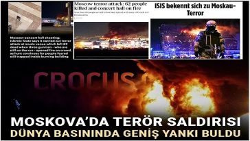 Moskova'daki terör saldırısı dünya basınında geniş yer buldu...