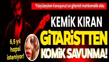 'Yüzyüzeyken Konuşuruz' gitaristi Can Tunaboylu'ya 6 yıl 6 aya kadar hapis talebi..!