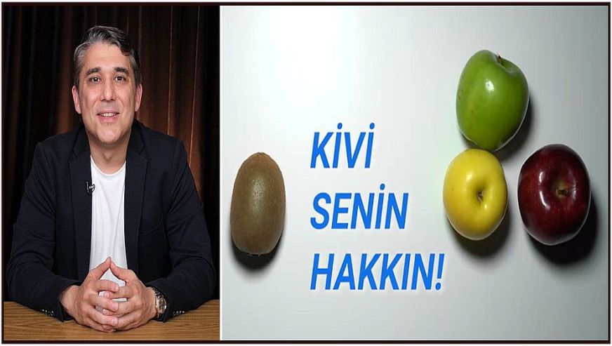 AK Parti ve CHP’ye ‘elma’ kendisine ‘kivi’ diyen Bağımsız İBB adayı...
