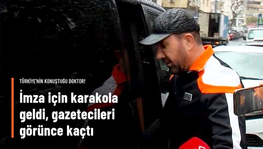 Türkiye'nin konuştuğu firar... Bülent Cihantimur, gazetecileri görünce polis merkezine girmeden kaçtı!