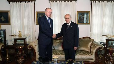 Ankara'da kritik görüşme... Cumhurbaşkanı Erdoğan, MHP lideri Bahçeli ile 45 dakika görüştü!