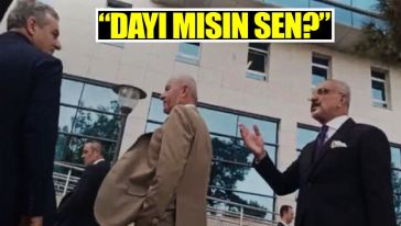 DSP lideri Önder Aksakal ile DEM Partili Sırrı Sakık Meclis bahçesinde birbirine girdi! "Dayı mısın sen?"