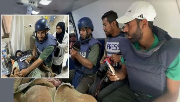 İsrail, TRT Arapça ekibini hedef aldı! Kameraman yaralandı…