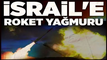 İsrail'e roket yağmuru! İsrail ordusu teyakkuza geçti...