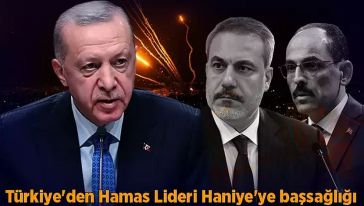 Türkiye'den Hamas Lideri İsmail Haniye'ye başsağlığı! 'İsrail hesabını verecek...'