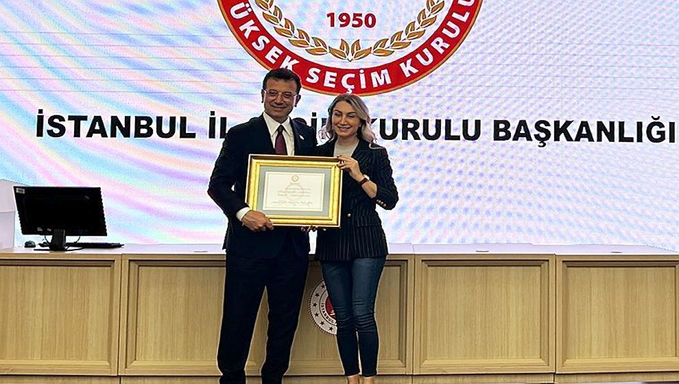 İBB Başkanı İmamoğlu üçüncü kez mazbatasını aldı: 'Bu mazbata 16 milyonundur..!'