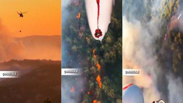 Bakan Yumaklı duyurdu... Çanakkale'de 24 saattir süren orman yangını kontrol altına alındı!