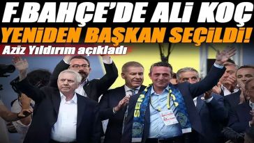 Fenerbahçe Kulübü'nde '3'üncü Ali Koç' dönemi..!