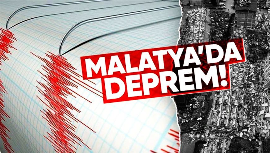 AFAD duyurdu: Malatya'da 4.4 büyüklüğünde korkutan deprem!