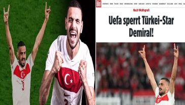 Alman Bild gazetesi iddiası: "Merih Demiral'e 2 maç men cezası verildi..!"