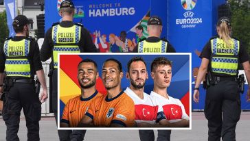 Berlin'de 'Bozkurt' teyakkuzu! Alman polisinden Türkiye-Hollanda maçı alarmı: "En yüksek riskli maç ilan edildi..!"