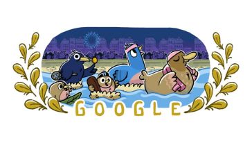 Google'dan 'Paris 2024 Yaz Olimpiyat Oyunları'na özel "doodle"