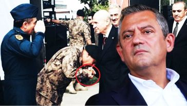 O fotoğraf CHP lideri Özgür Özel'i küplere bindirdi! ‘Sen yanlış devletin eline sarılmışsın…'