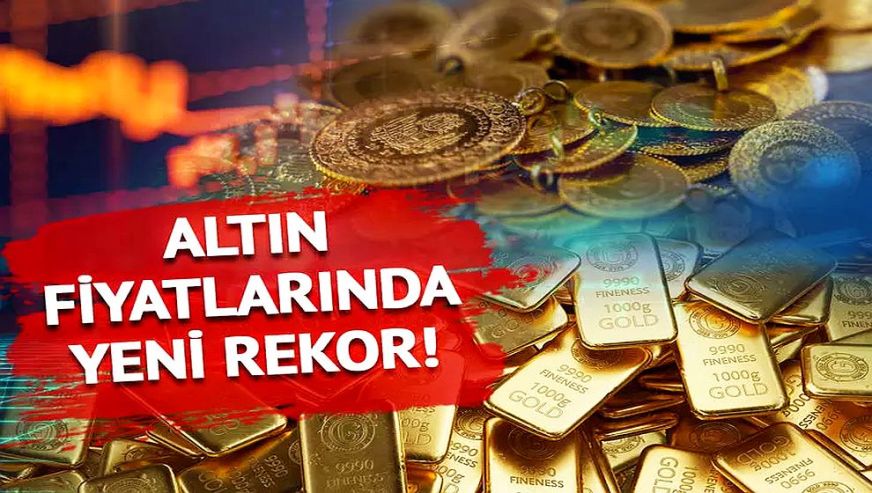 Altın tarihi rekorunu kırdı..!