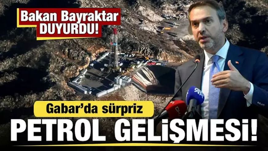 Bakan Alparslan Bayraktar duyurdu! Gabar'da petrol üretimi 45 bin varile yükseldi...