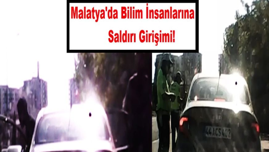 Malatya'da önemli bir buluşa imza atan bilim insanlarına saldırı girişimi! O anlar kamerada...