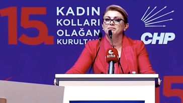 CHP 15. Olağan Kadın Kolları Kurultay'ında Asu Kaya başkan seçildi...