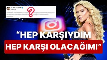 Hadise'den Instagram'a erişim engeline tepki: 