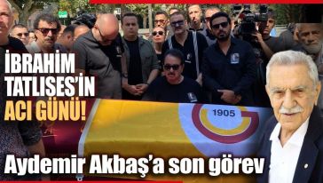 İbrahim Tatlıses'ten Aydemir Akbaş'a veda: 'En son beni bekledi, nereden bulacağım böyle bir dost nereden?' 