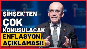 Maaş artışlarını belirleyecek yıllık enflasyon düşüşte! Mehmet Şimşek: "Yıllık enflasyon düşüyor...!"