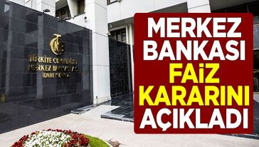 Ağustosta da sürpriz yok... Merkez Bankası faizi yüzde 50'de sabit tuttu..!