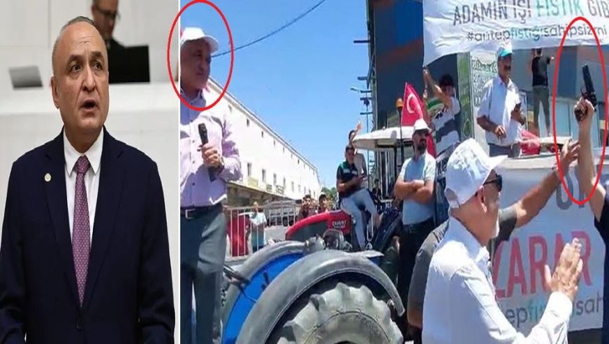 CHP'li Melih Meriç'e silahlı saldırı! Mitingde havaya ateş açıldı..!