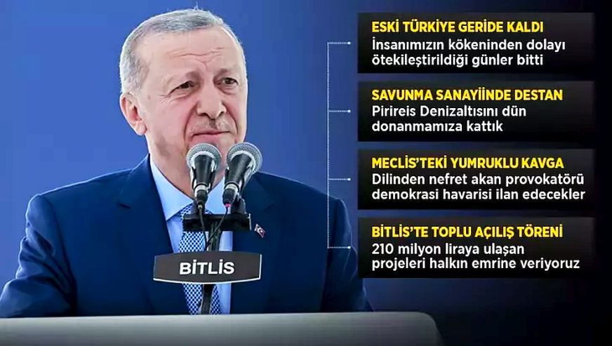 Cumhurbaşkanı Erdoğan'dan İBB'ye Vaniköy tepkisi: 