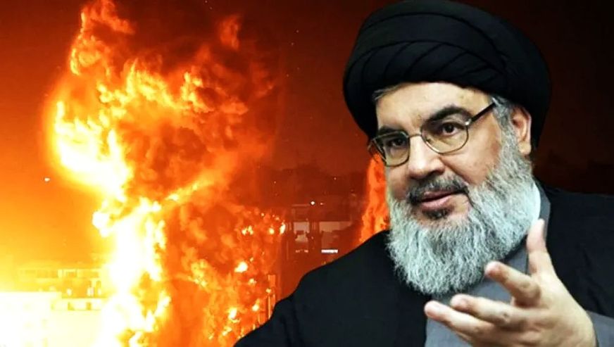 Hizbullah lideri  Nasrallah İsrail'e 'savaş' ilan etti! 