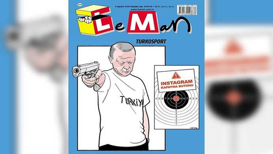 Leman, 'erişim engelini' kapağına taşıdı! Erdoğan, Yusuf Dikeç gibi nişan alıyor, Instagram kapanıyor...