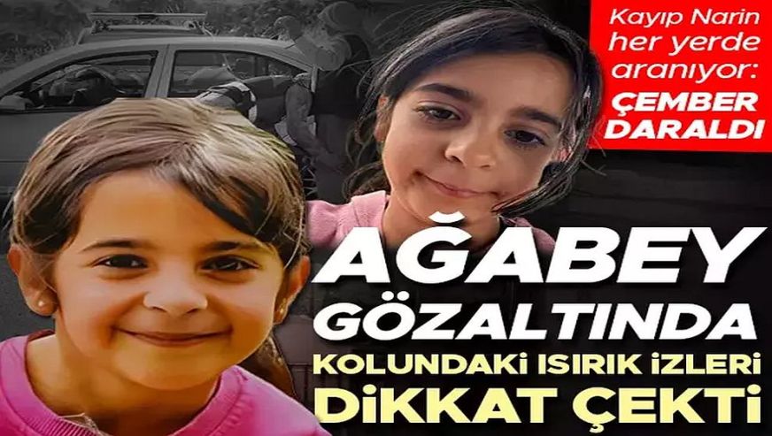 Narin Güran'ı arama çalışmalarında çember daralıyor! Gözaltına alınan ağabeyi İstanbul'a gönderildi..!