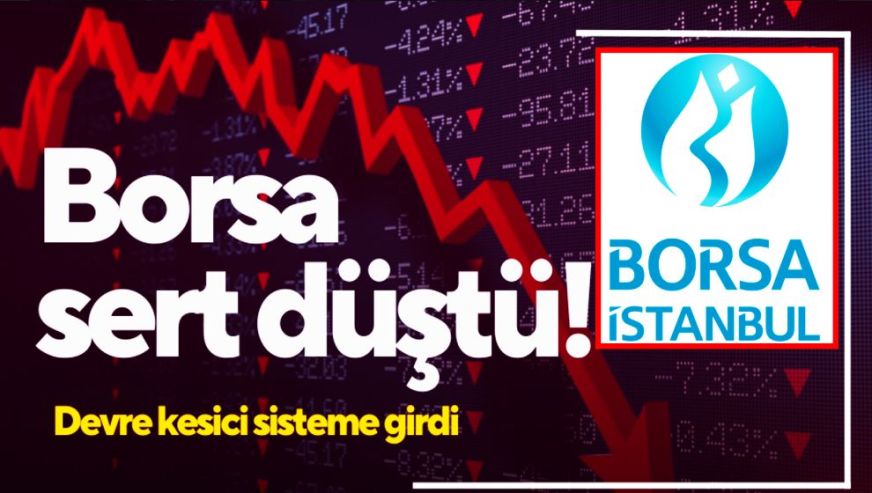 Piyasalarda ABD depremi! Borsa İstanbul devre kesti...