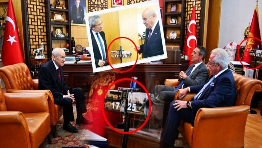 Sosyal medya bu fotoğrafı konuşuyor! Devlet Bahçeli-Ali Koç görüşmesinde '17-25 Aralık' detayı...