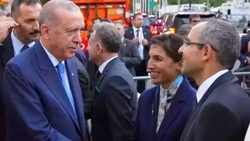 Cumhurbaşkanı Erdoğan New York'ta! Karşılayanlar arasında sürpriz isim..!