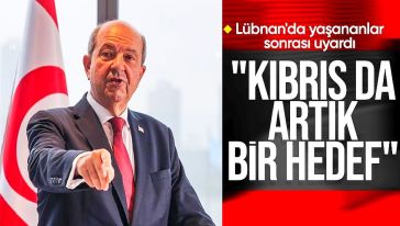 İsrail’in yeni hedefinde KKTC var! KKTC Cumhurbaşkanı Tatar: 