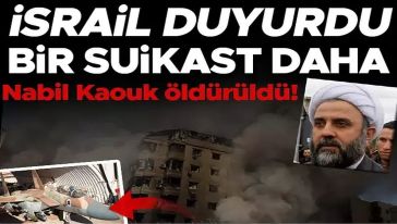 İsrail'den bir suikast daha... Hizbullah'ın üst düzey yöneticilerinden Nabil Kaouk öldürüldü!