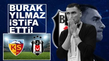 Kayserispor'da Burak Yılmaz depremi! Beşiktaş mağlubiyeti sonrası kararını açıkladı...