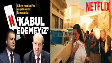 Türk askerini işgalci olarak gösteren 'Famagusta' dizisine tepkiler çığ gibi! KKTC Cumhurbaşkanı Tatar: 'Netflix dizisine tepkimiz büyük!'