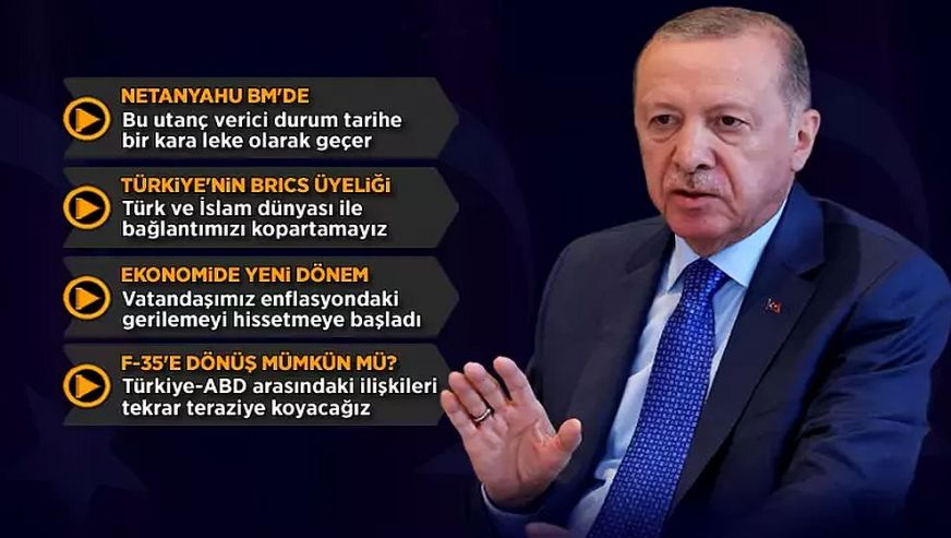 Cumhurbaşkanı Erdoğan ABD'de gazetecilerin sorularını yanıtladı: 